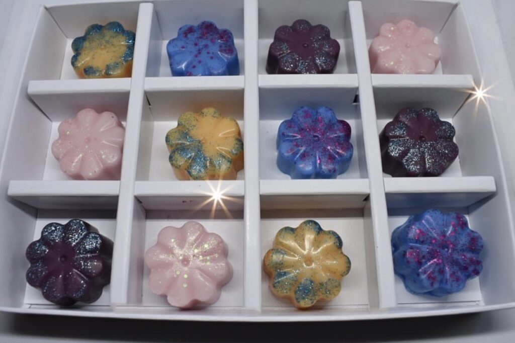 Floral Flower Wax Melts Gift Set