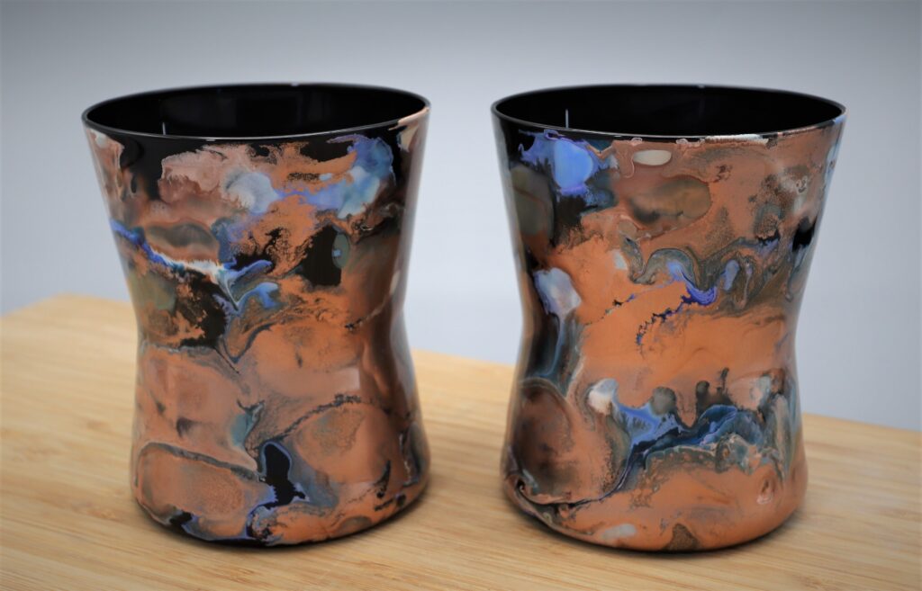 Whiskey Copper & Blue